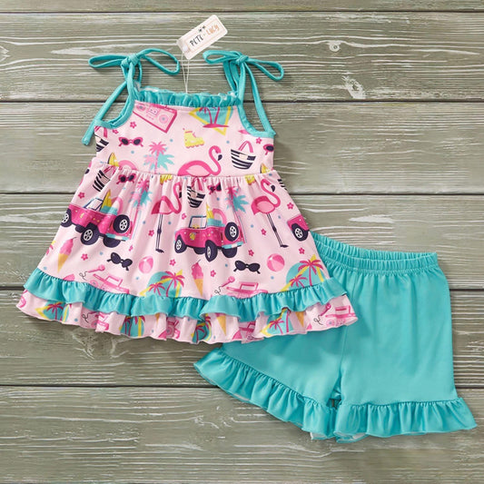 Pre-Order California Doll Short Set by Pete + Lucy