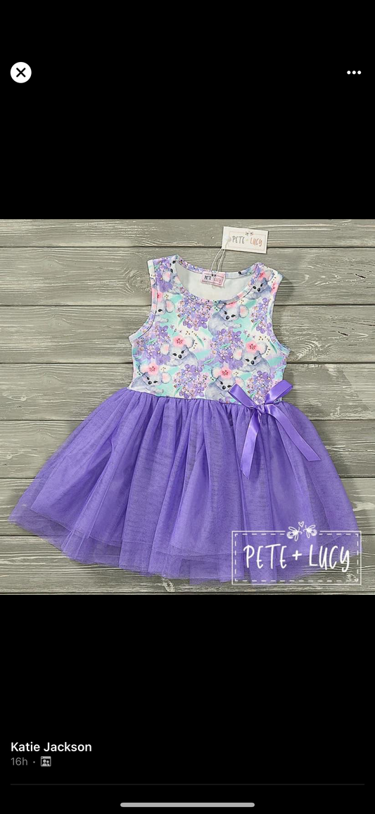 Blooming Koala Tulle Dress by Pete + Lucy