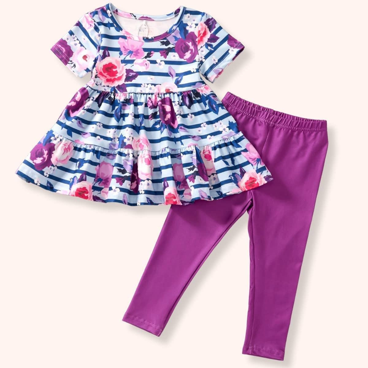 Botanic Beauty Pants Set By Pete + Lucy