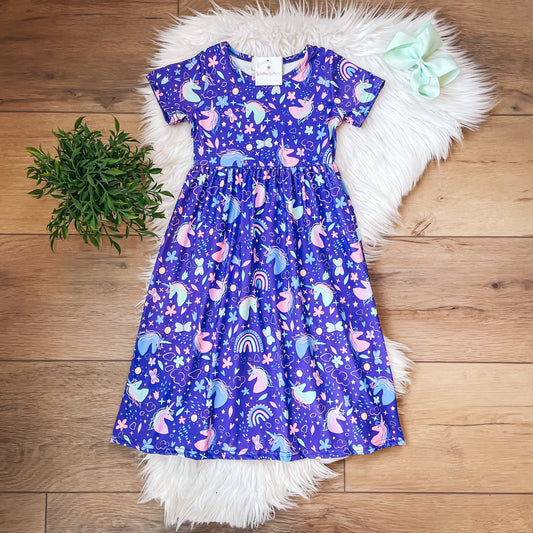 Unicorn Dress by Wellie Kate