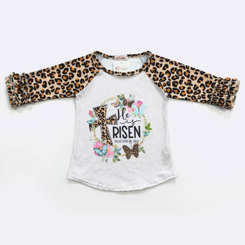He Is Risen Raglan By Clover Cottage