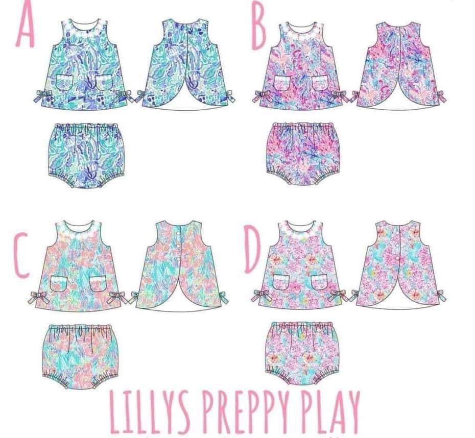 Lilly’s Preppy Play Bloomer Set