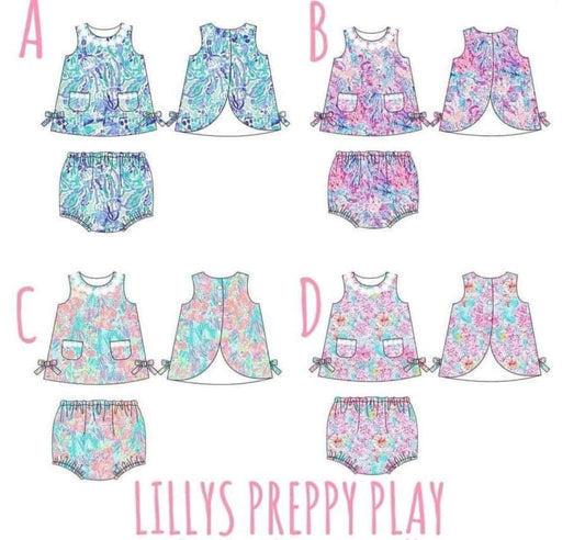 Lilly’s Preppy Play Bloomer Set
