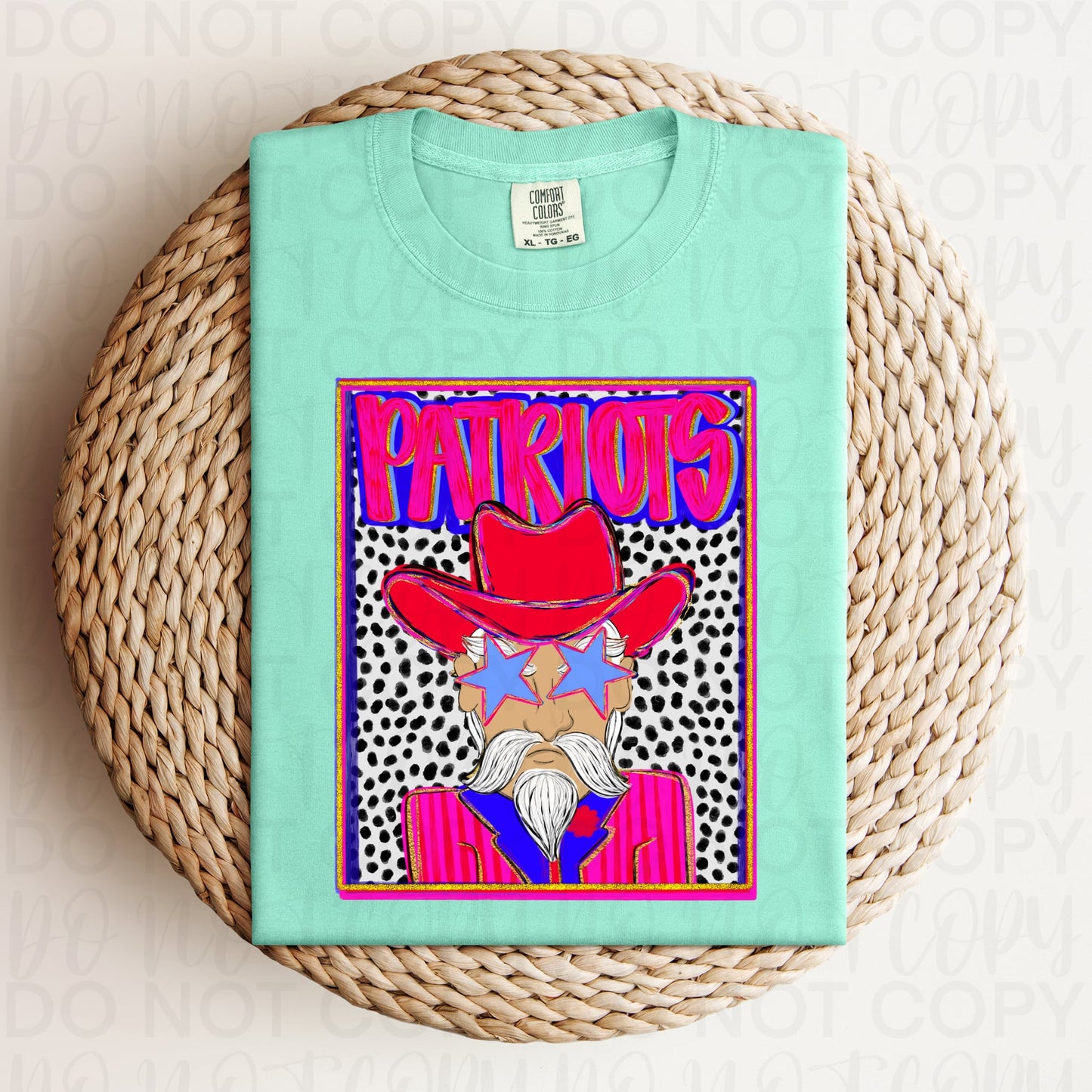 Patriots Mascot Graphic Tee