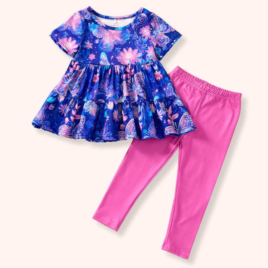 Enchanted Flutter Pants Set By Pete + Lucy