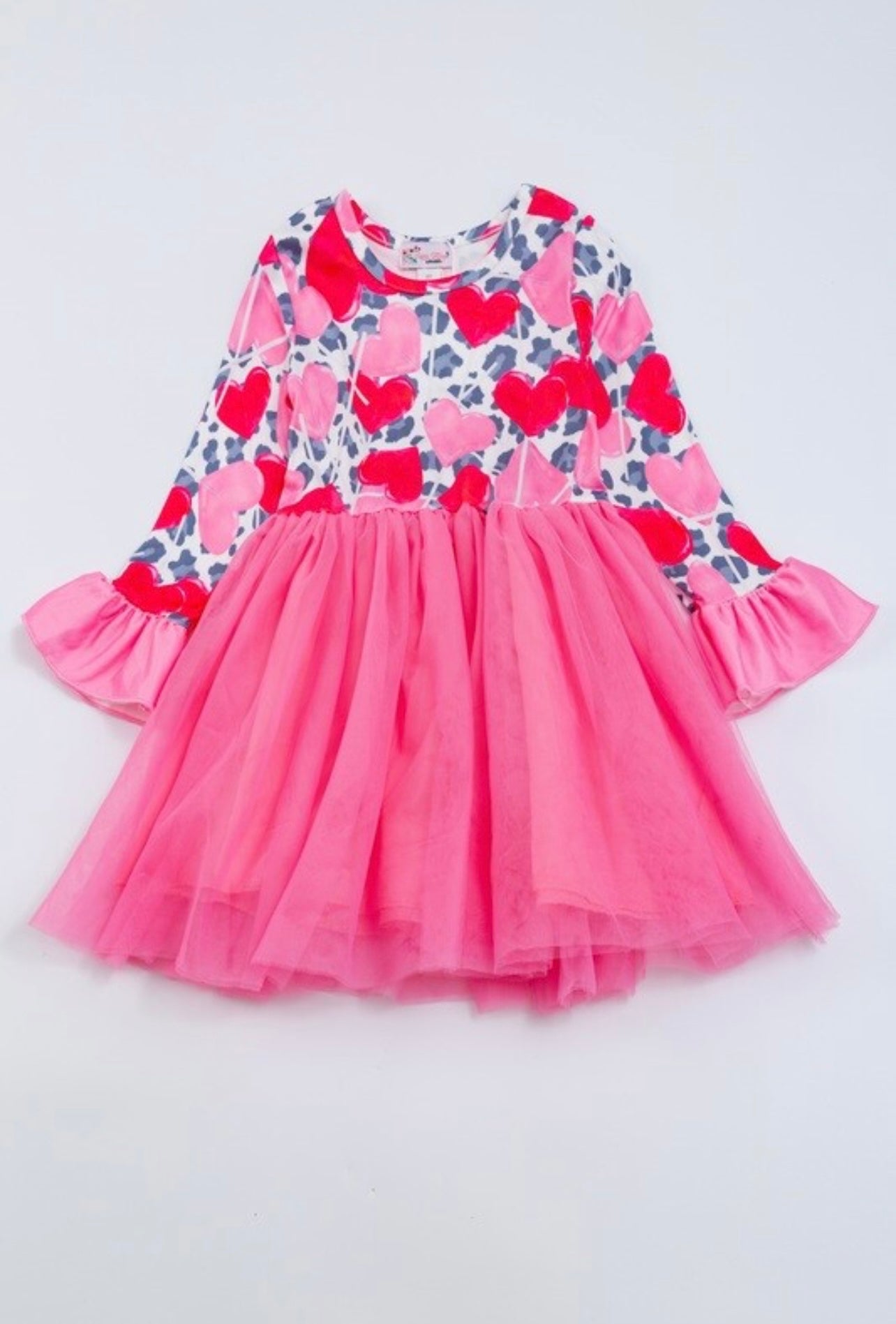 Pink Tutu Heart Dress by Clover Cottage