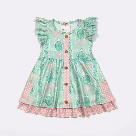 Turtle Cove Dress By Clover Cottage