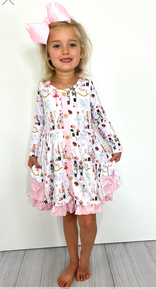 The Nutcracker Dress by Clover Cottage