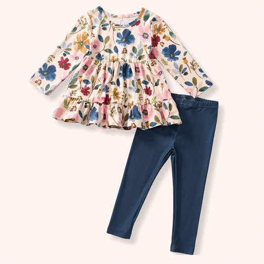 Wildflower Wonder Pants Set By Pete + Lucy