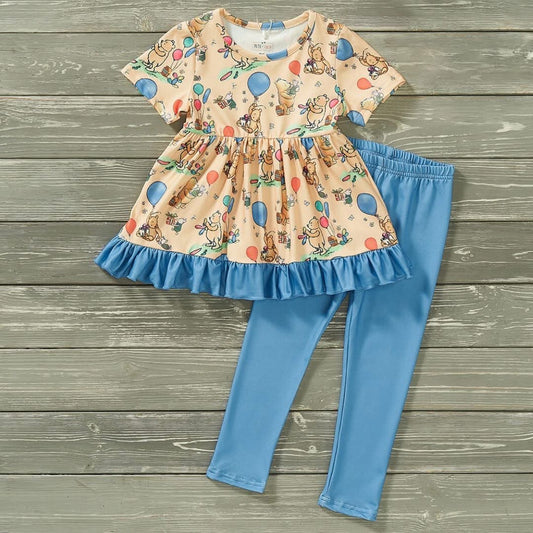 Happy Birthday Pants Set by Pete + Lucy