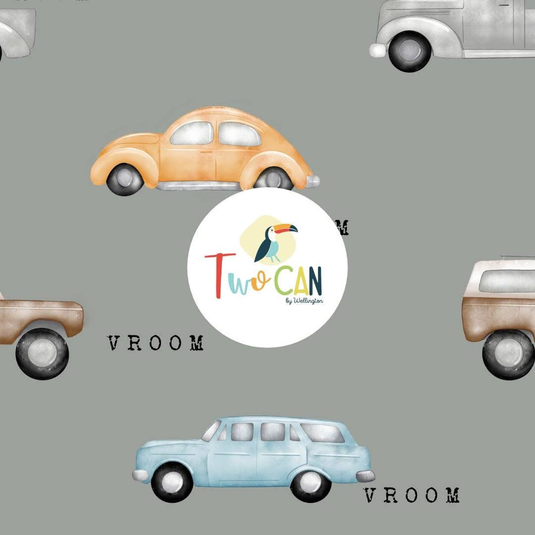 Vintage Vroom Infant Romper By TwoCan