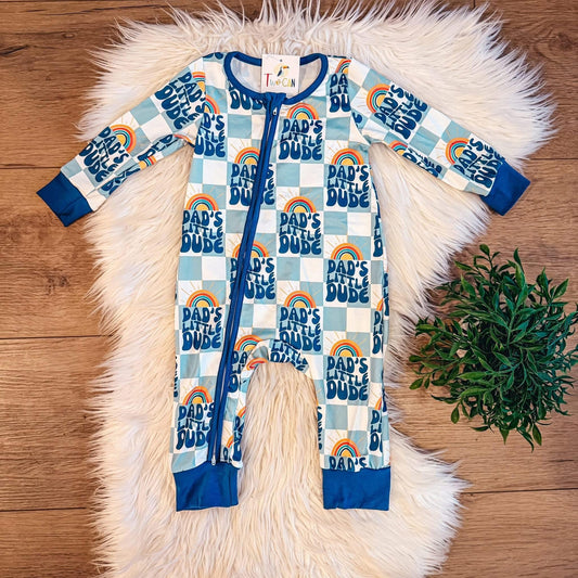 Dad’s Little Dude Infant Romper By TwoCan