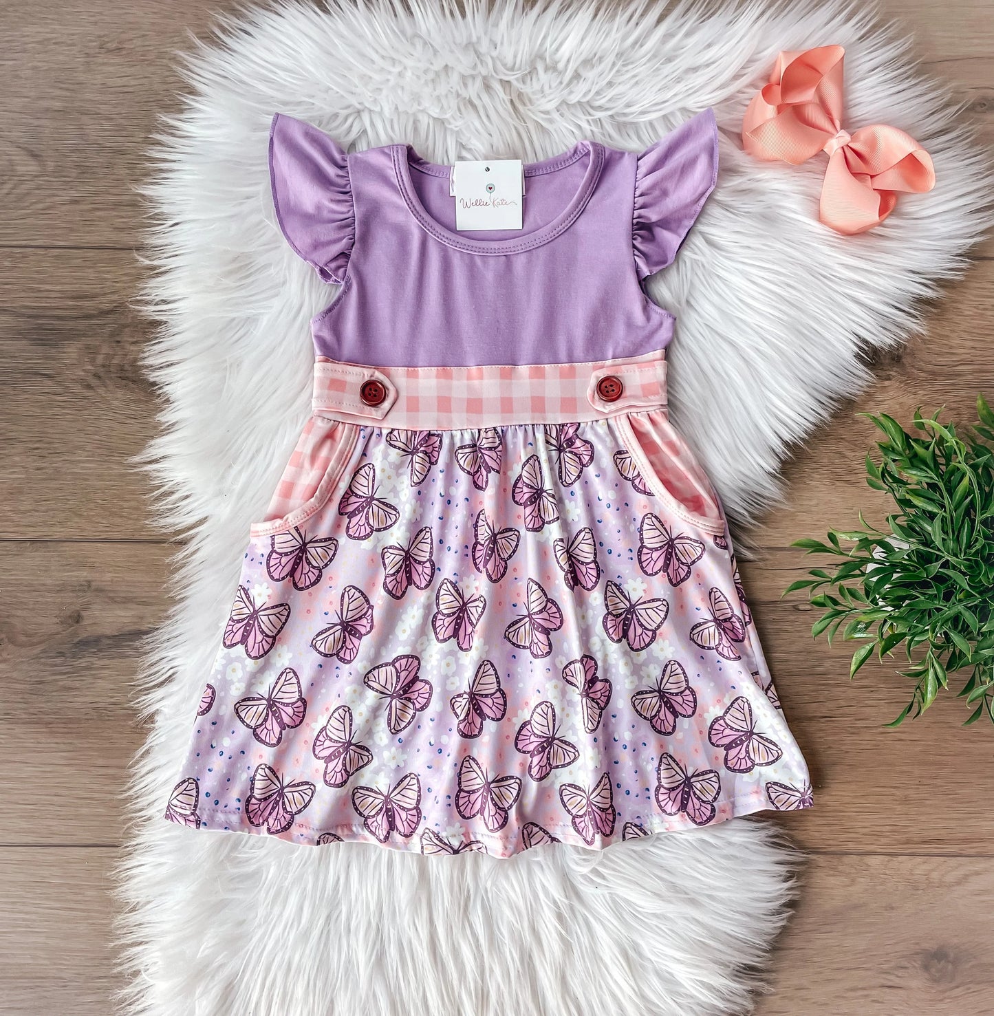 Butterfly Dress by Wellie Kate