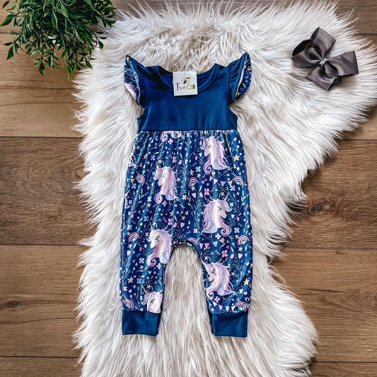 Magical Unicorn Infant Romper by TwoCan