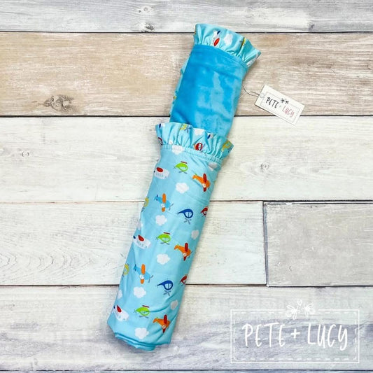 On Our Way Minky Blanket By Pete + Lucy
