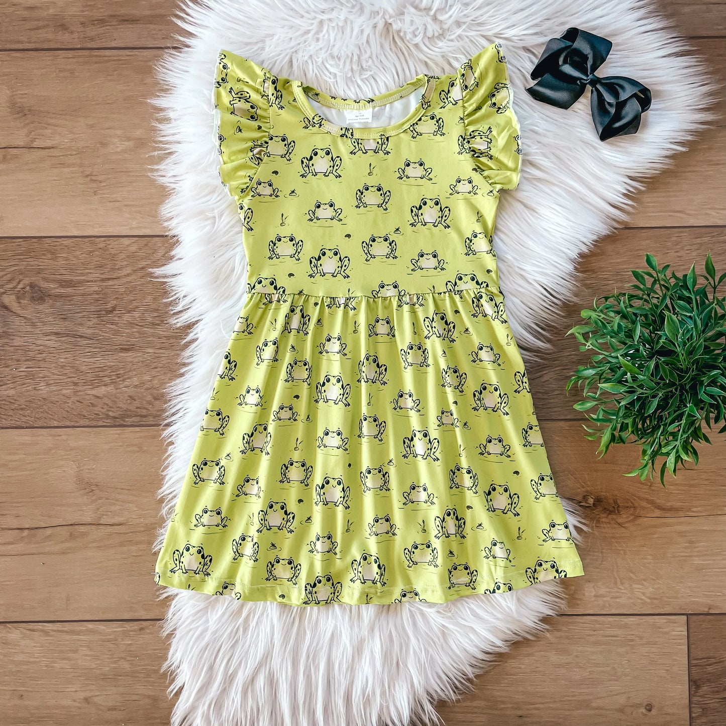 Ribbit Dress by Wellington Design Co.