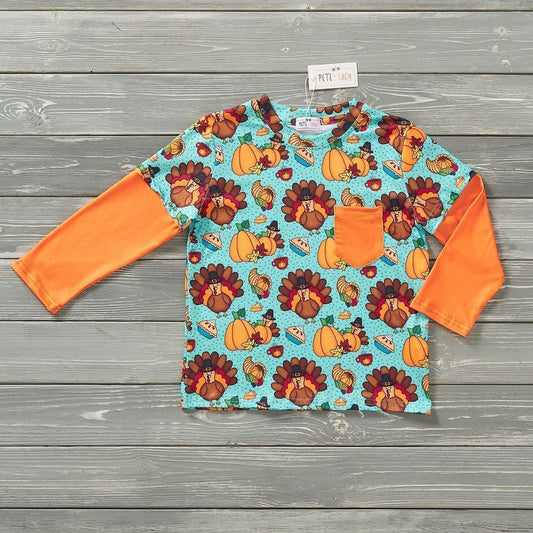 Give Thanks Boys Tee by Pete + Lucy