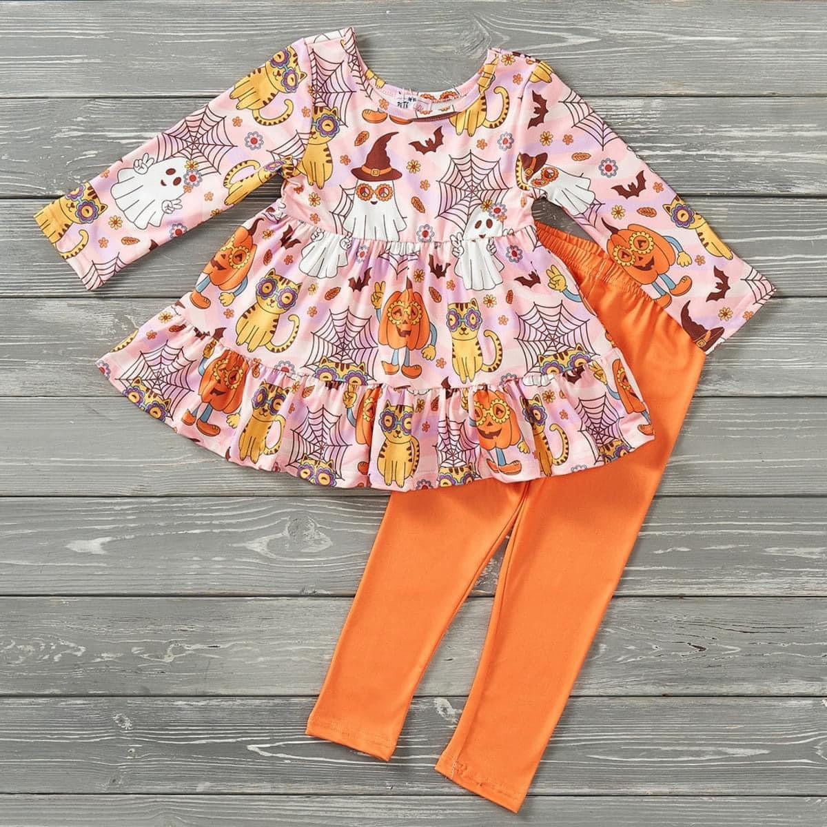 Spooky Fun Pants Set by Pete + Lucy