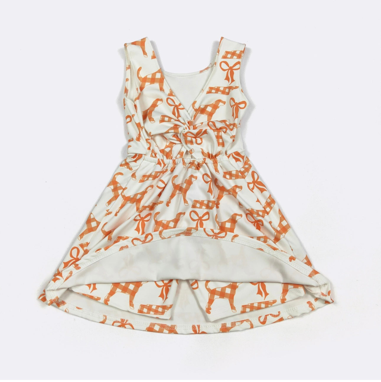 Checkered TN Girly Girls Athletic Dress By Clover Cottage