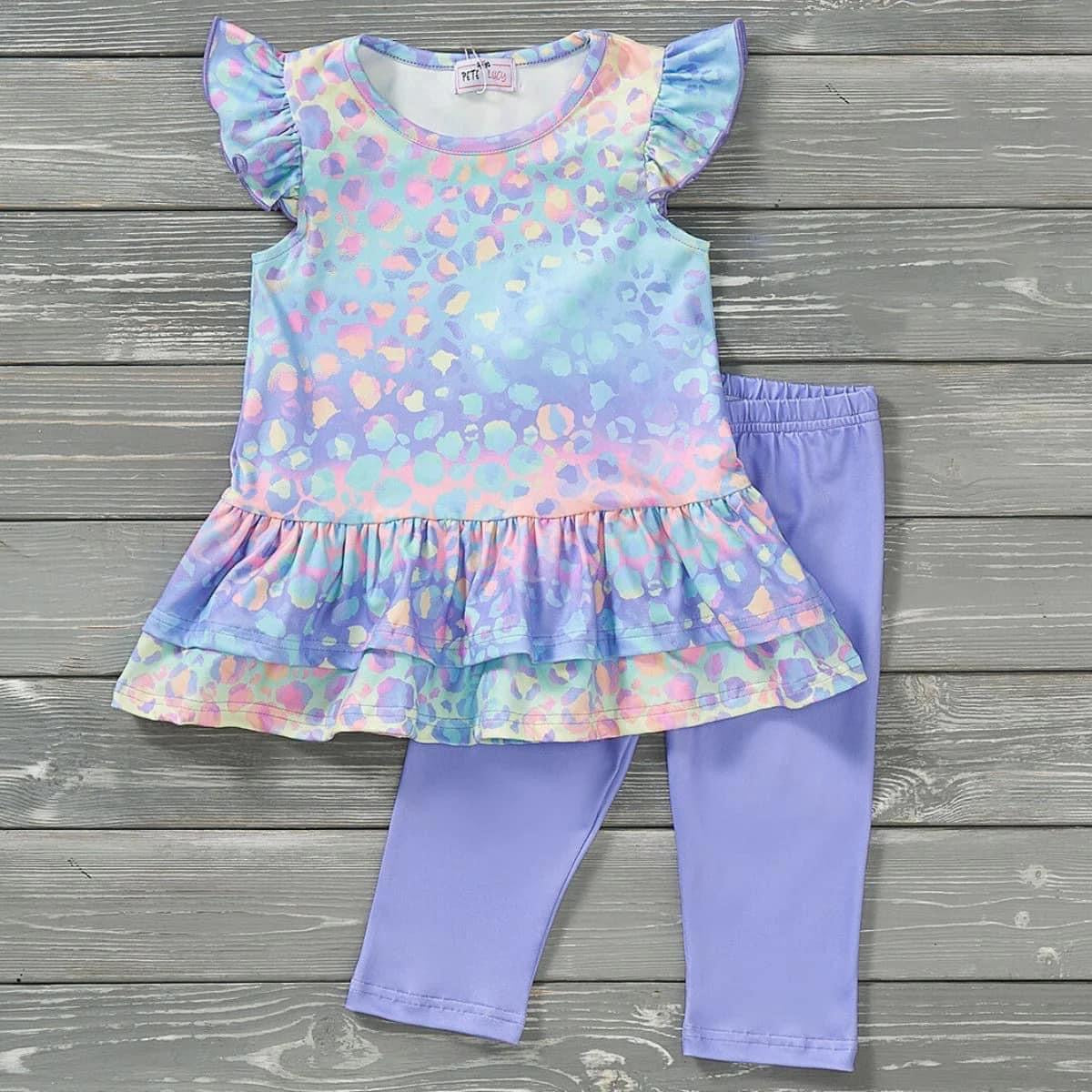 Savannah’s Leopard Capri Set by Pete + Lucy