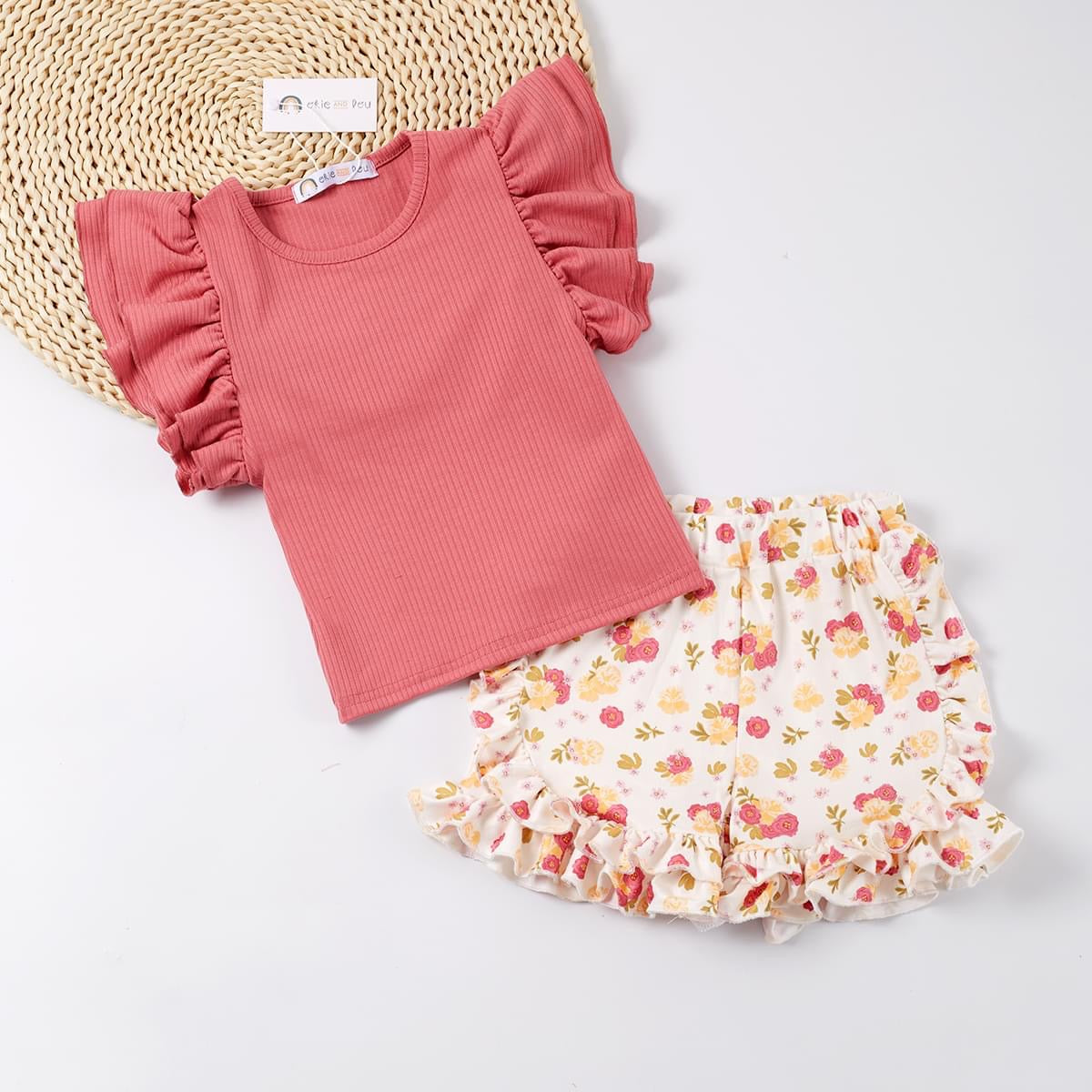Budding Floral Short Set by Okie & Lou
