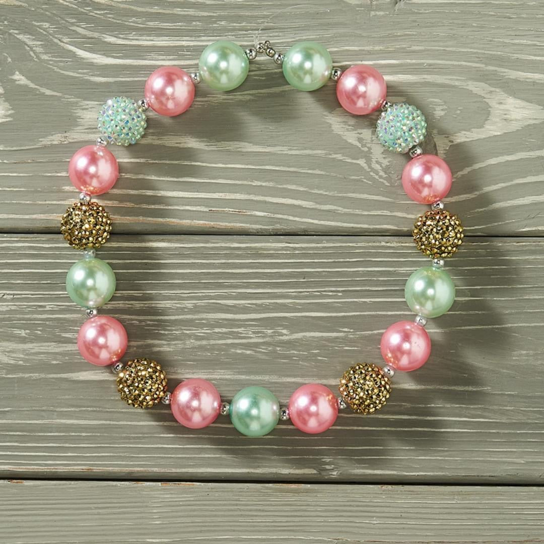 Pre-Order Bunnies In Bloom Chunky Necklace by Pete + Lucy