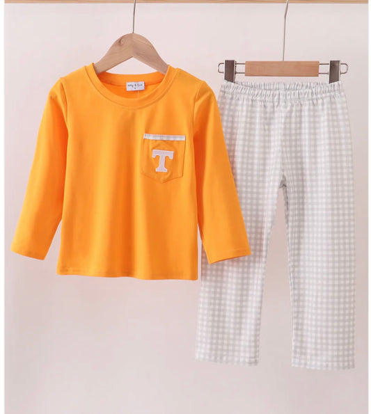 Tennessee Gingham Pants Set