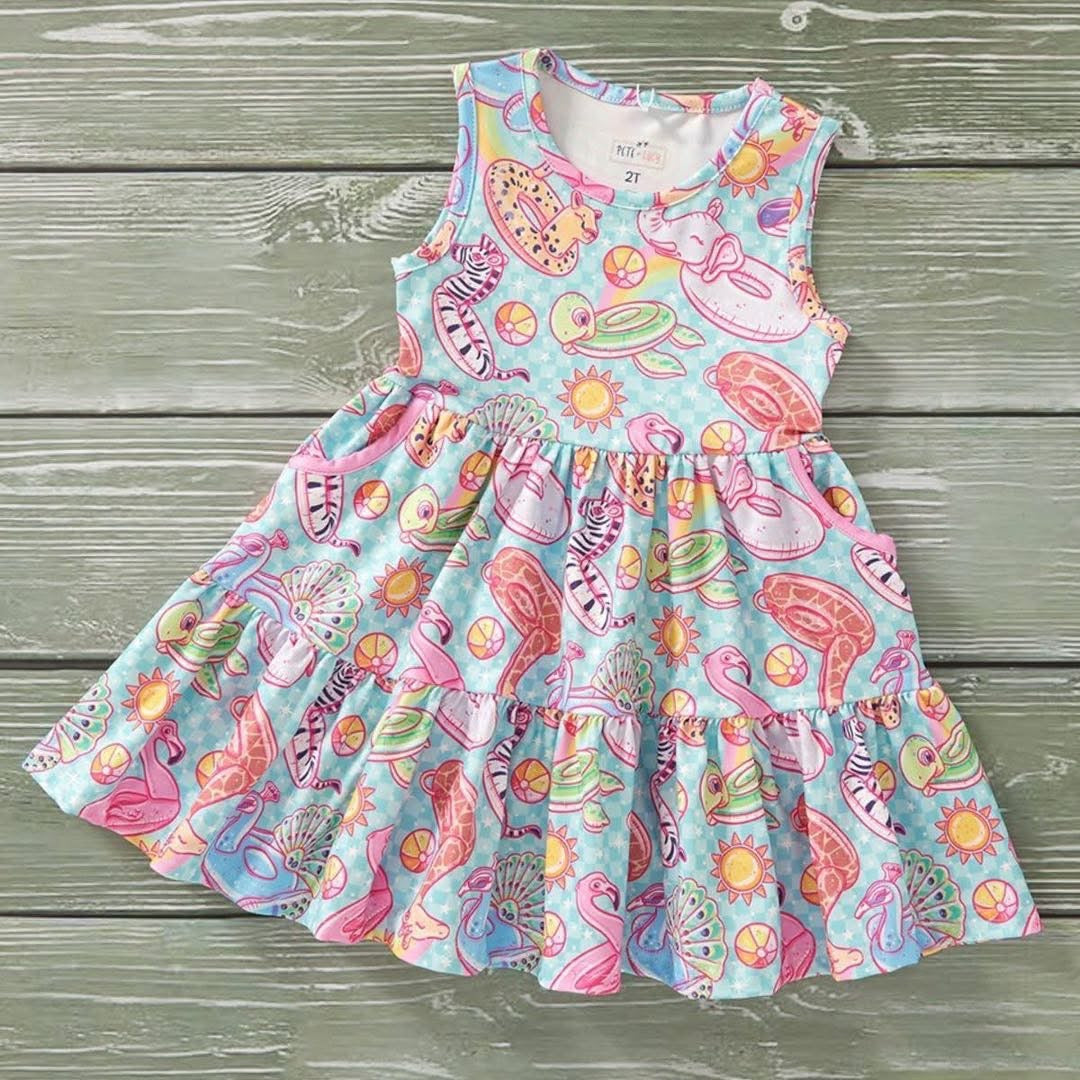 Pool Party Float Dress By Pete + Lucy