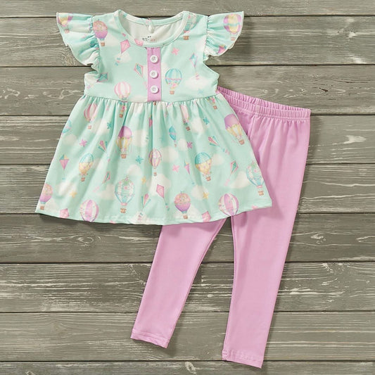 Whimsical Flight Pants Set by Pete + Lucy