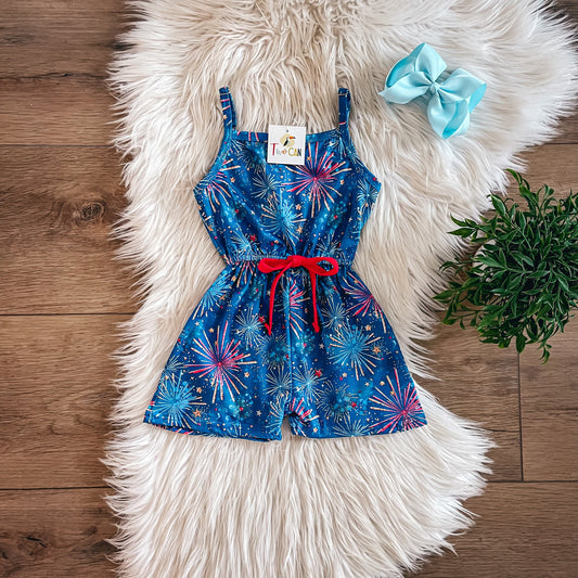 Blazing Glory Romper By TwoCan