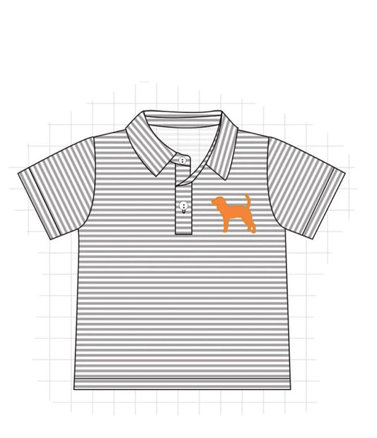 Pre-Order Orange Tennessee Strip Polo