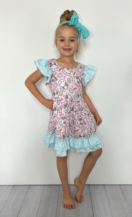 Wiggle Nose Dress by Clover Cottage