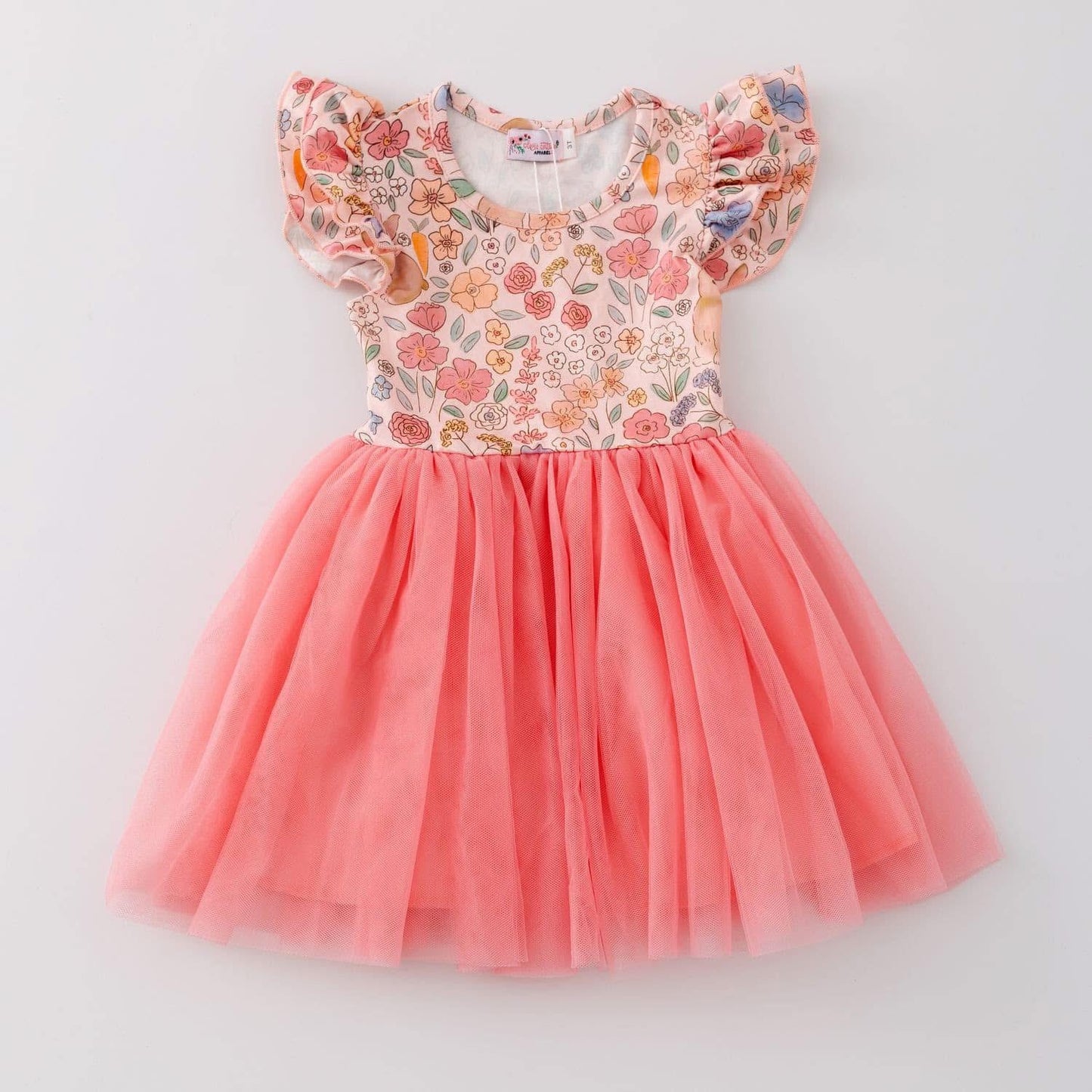 Easter Floret Tulle Dress By Clover Cottage