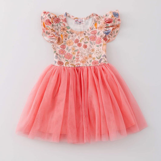 Easter Floret Tulle Dress By Clover Cottage