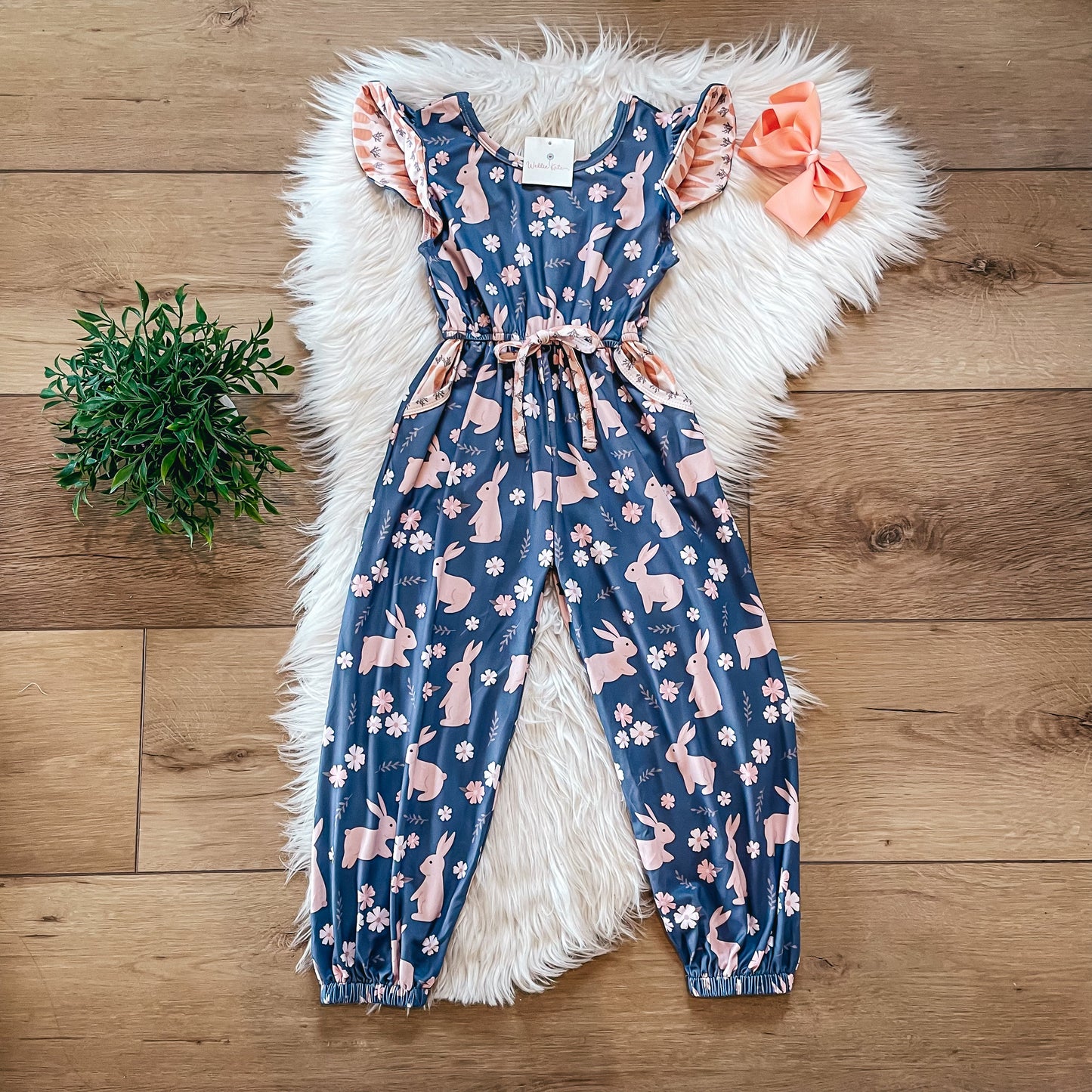 Cottontails & Whiskers Jumpsuit by TwoCan