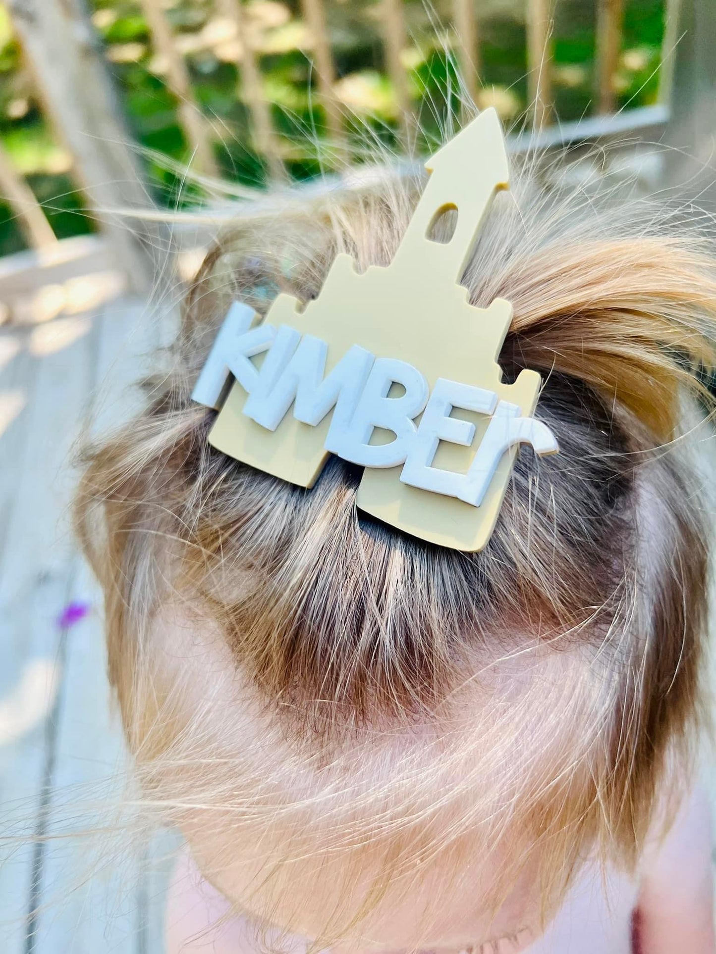 Sandcastle Hair Clip