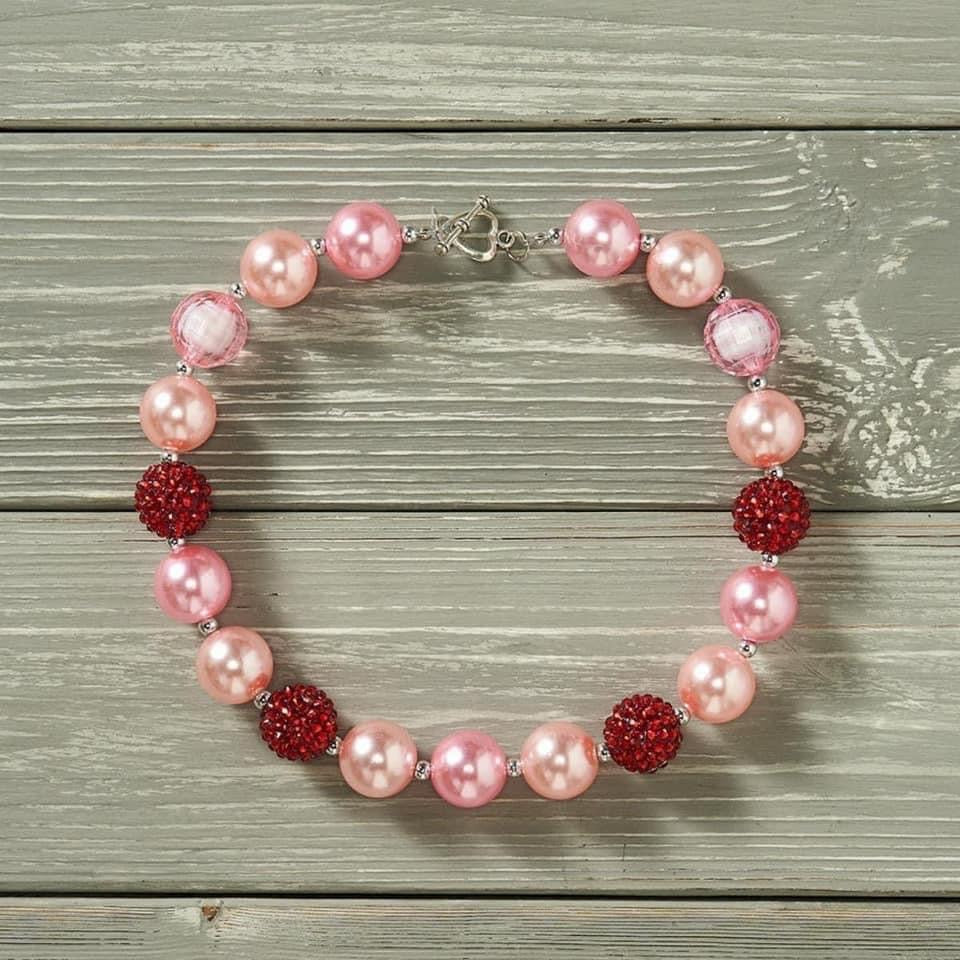 Heart Print Jungle Necklace by Pete + Lucy