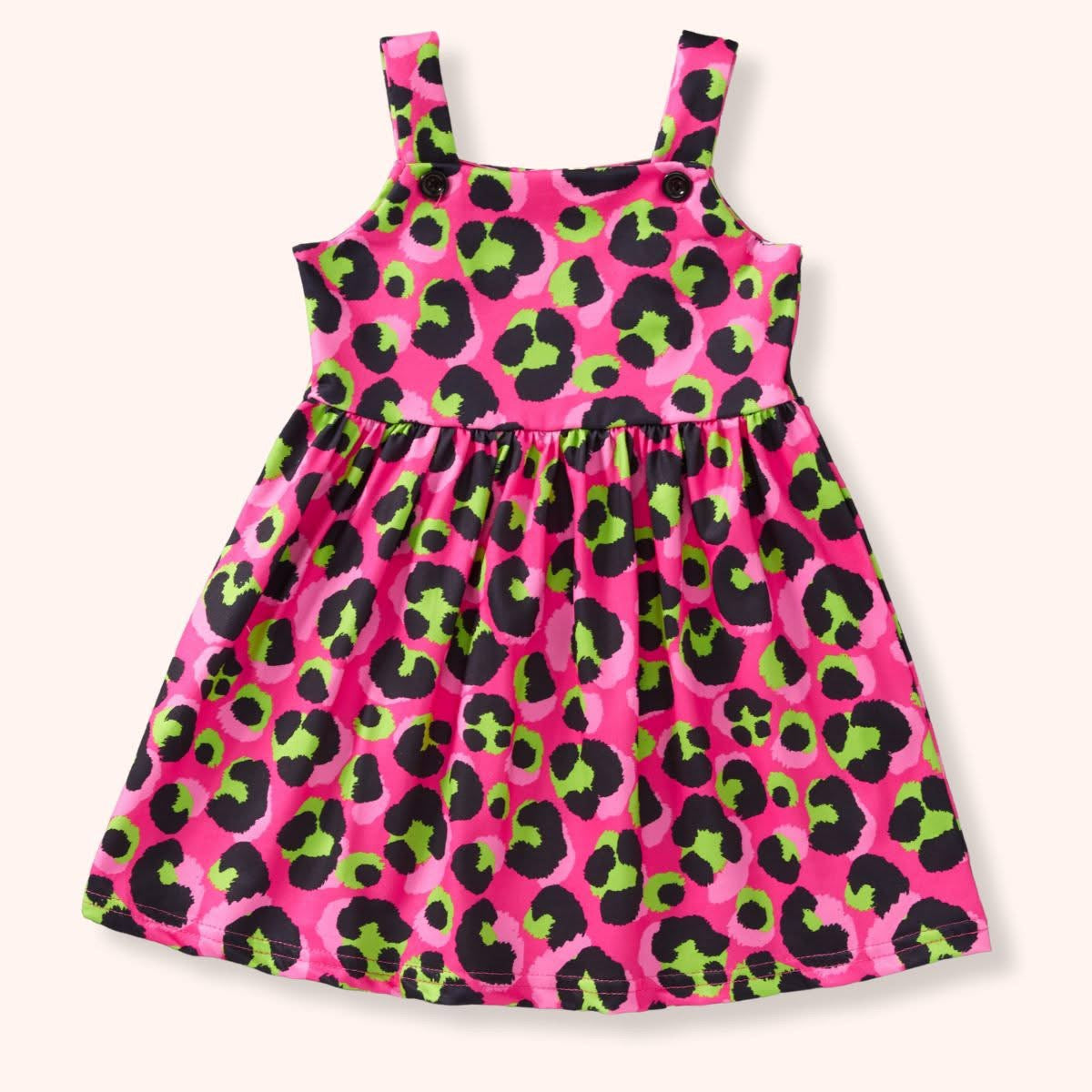 Neon Leopard Dress By Pete + Lucy