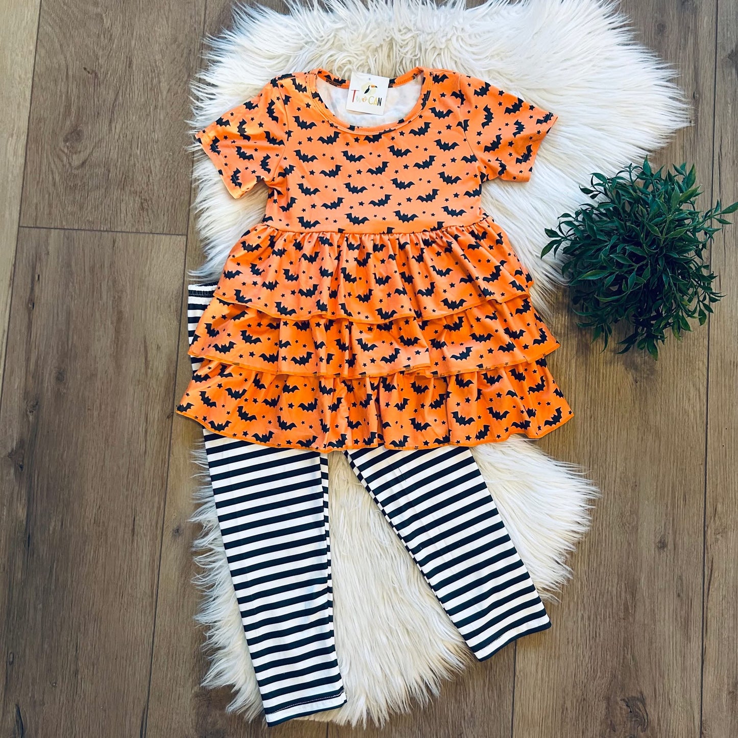 Spooky Bats Pants Set By TwoCan