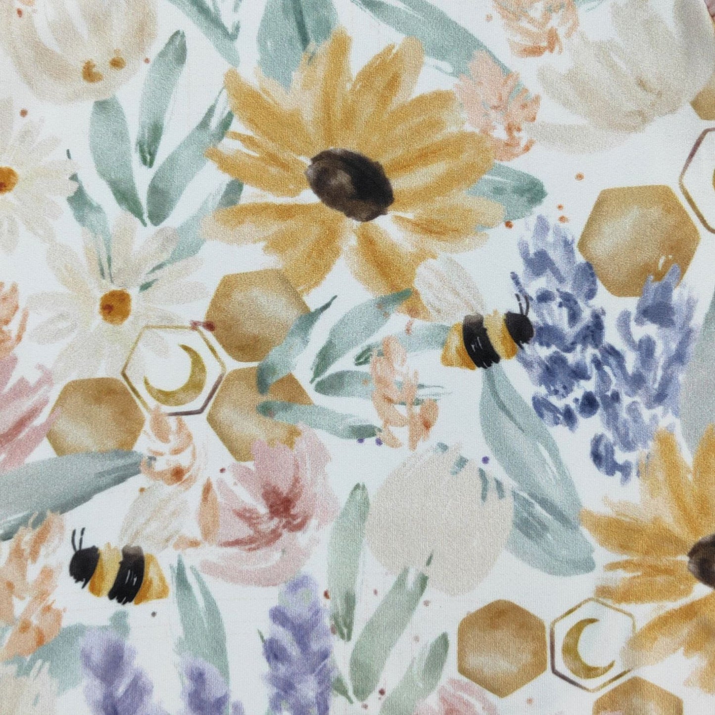 Bee Floral Dress by Clover Cottage