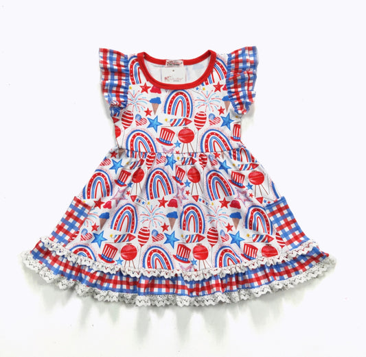4th of July Dress by Clover Cottage