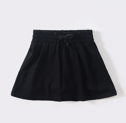 Black Athletic Skort By Clover Cottage