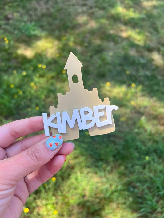 Sandcastle Hair Clip