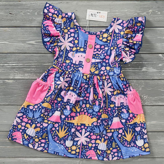 Darling Dinos Dress by Pete + Lucy