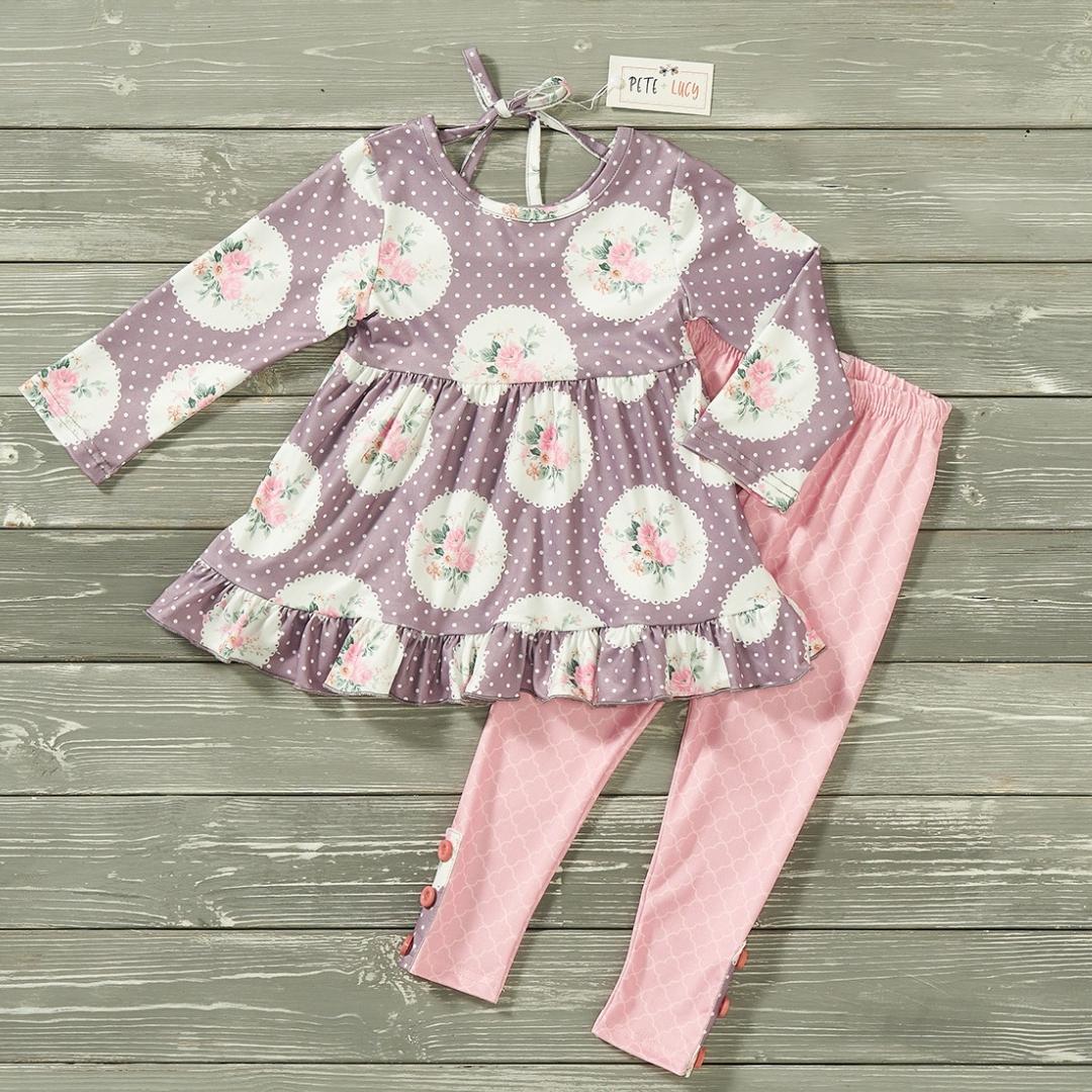 Amelia Pants Set By Pete + Lucy