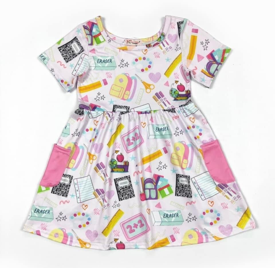 Back to School Dress by Clover Cottage