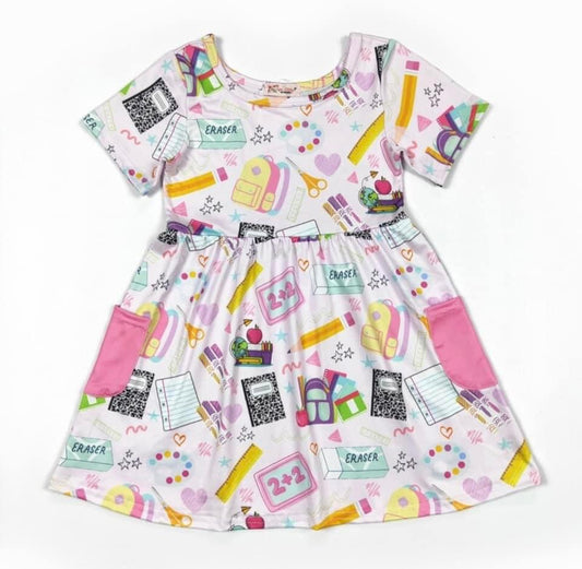 Back to School Dress by Clover Cottage