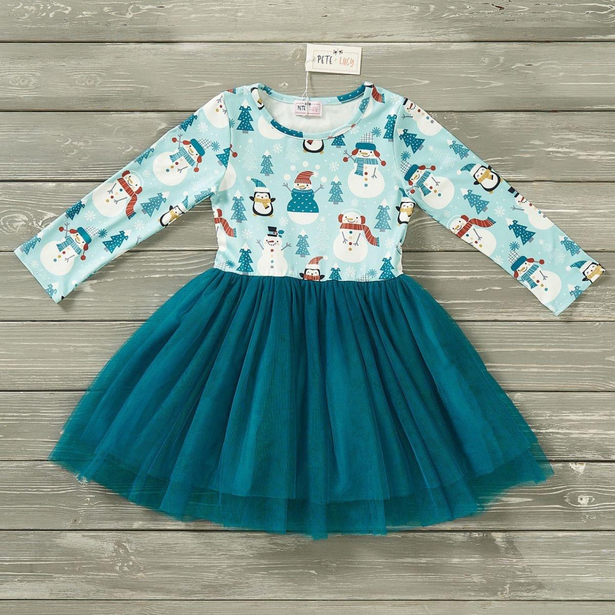 Pre-Order Frosty Friends Tulle Dress by Pete + Lucy
