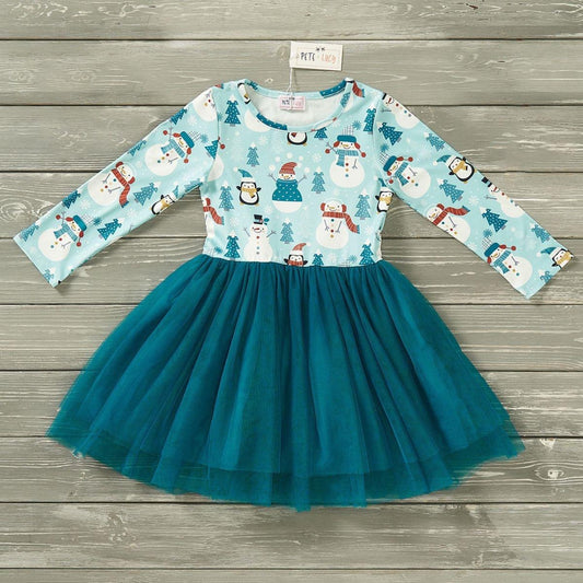Pre-Order Frosty Friends Tulle Dress by Pete + Lucy