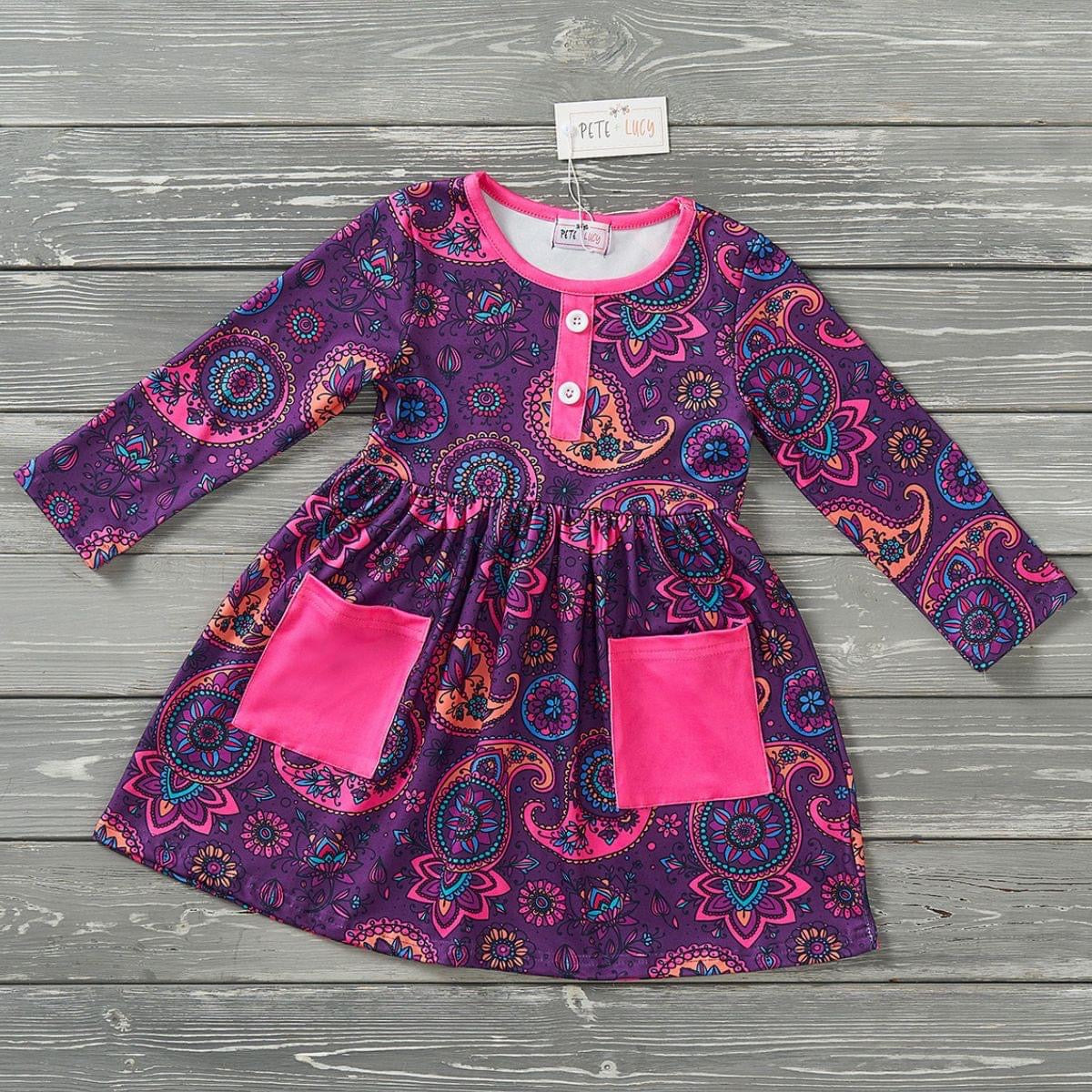Paisley Perfection Dress by Pete + Lucy